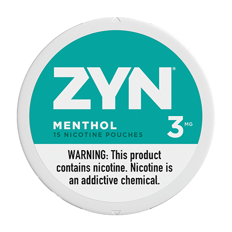 [ZYN Ni-23950] ZYN Nicotin Pouches MENTHOL 5PK 3MG