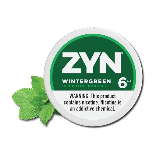 [ZYN Ni-23959] ZYN Nicotin Pouches WINTERGREEN 5PK 6MG